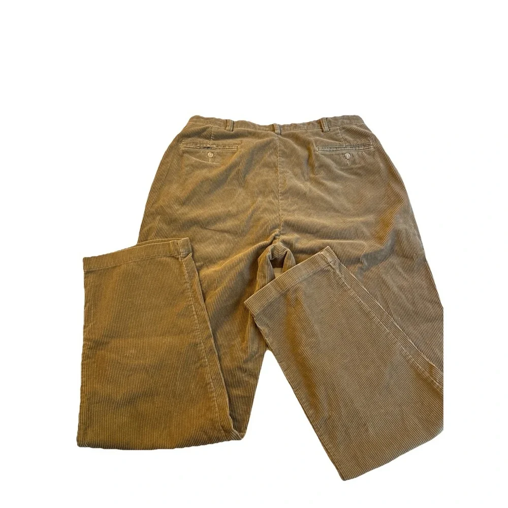 Vintage‎ Polo Ralph Lauren Men's  Chino Corduroy Andrew Pant Pleated 36*32